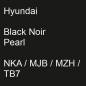 Preview: Hyundai, Black Noir Pearl, NKA / MJB / MZH / TB7.